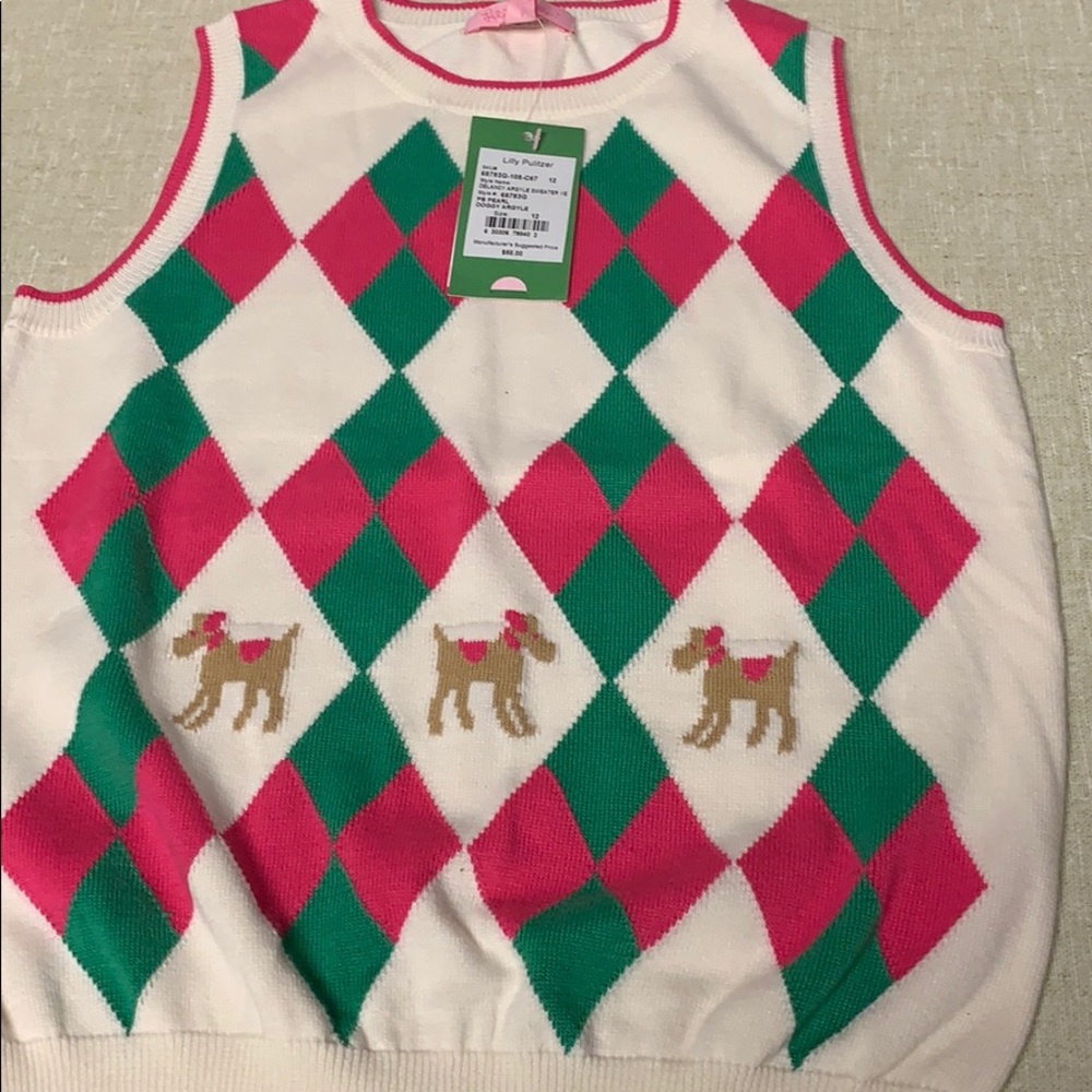 Girls vest lily pulitzer